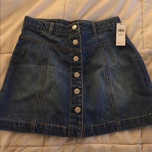 New Jean skirt Gap size 12 girls